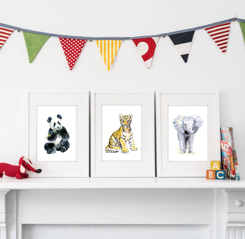 Nursery Animals South America nursery Art print watercolor Llama cria cute baby animals baby lama 8x10 Baby Llama cute Llama print