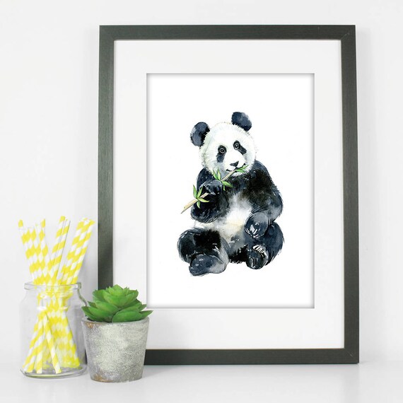 Baby Panda Cute Panda Bear Print Nursery Animals Nursery Etsy Baby Panda Cute Panda Bear Print Nursery Animals Nursery Etsy