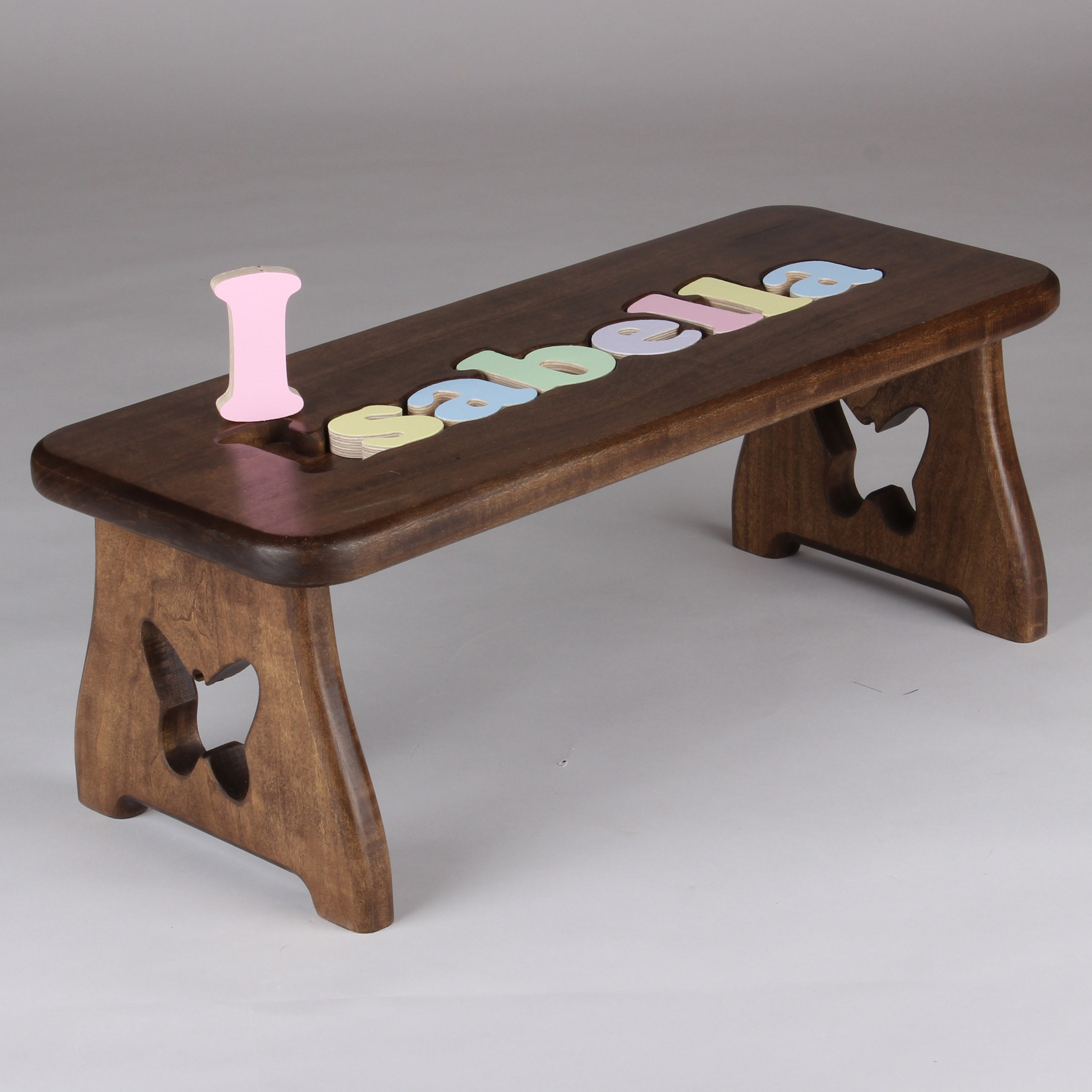 Personalized name step stool deals