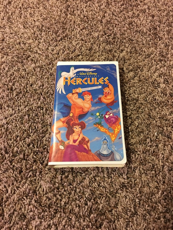 Vintage Vhs Walt Disney S Hercules Etsy