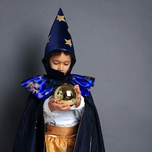 Items for the magician costume, Wizard, Halloween, children&#39;s costume, fortune teller, carnival costume for children, carnival, hat