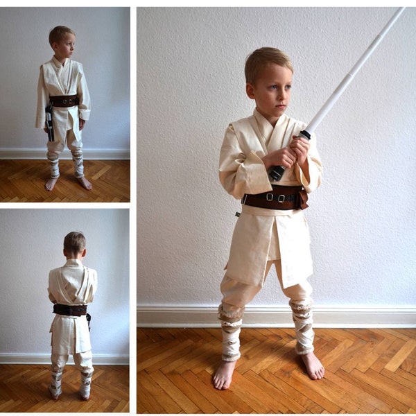 Jedi, Jedy, Chevaliers Jedi, Guerrier Étoilé, Guerrier, Star Warrior, Starwars, Costume Enfant, Costume, Déguisement, Halloween