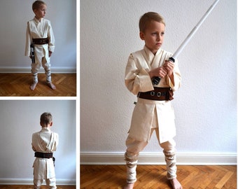 Jedi, Jedy, Chevaliers Jedi, Guerrier Étoilé, Guerrier, Star Warrior, Starwars, Costume Enfant, Costume, Déguisement, Halloween