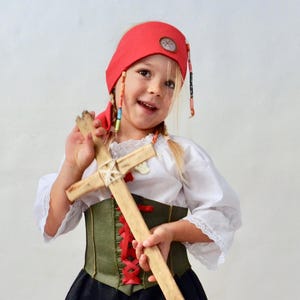 Fille De Pirate, Costume De Pirate, Costume Des Enfants, Mariée De Pirate, Halloween, Déguisement, Jupe De Filles, Costume De Pirate