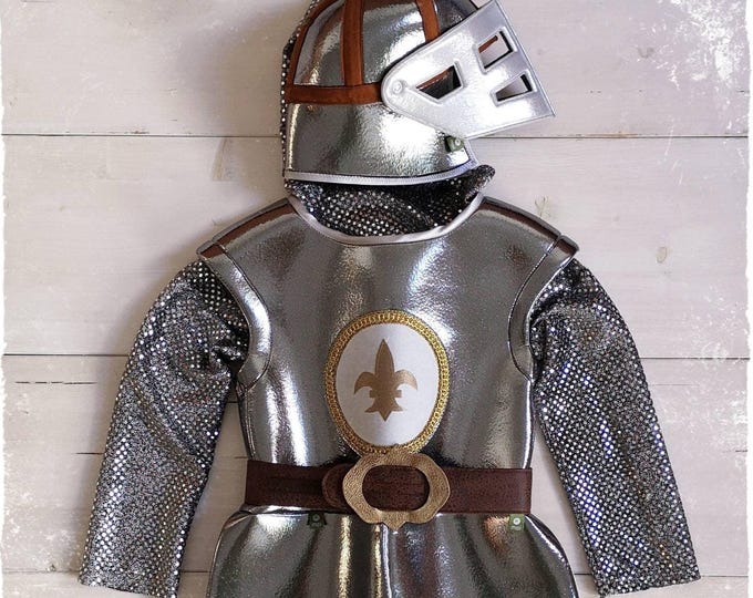 Chain Mail + Hood to the Knight 4-9 years Knight Costume, Halloween, Children Costume, Children's Chain Shirt, Knight Shirt, Knight Costume
