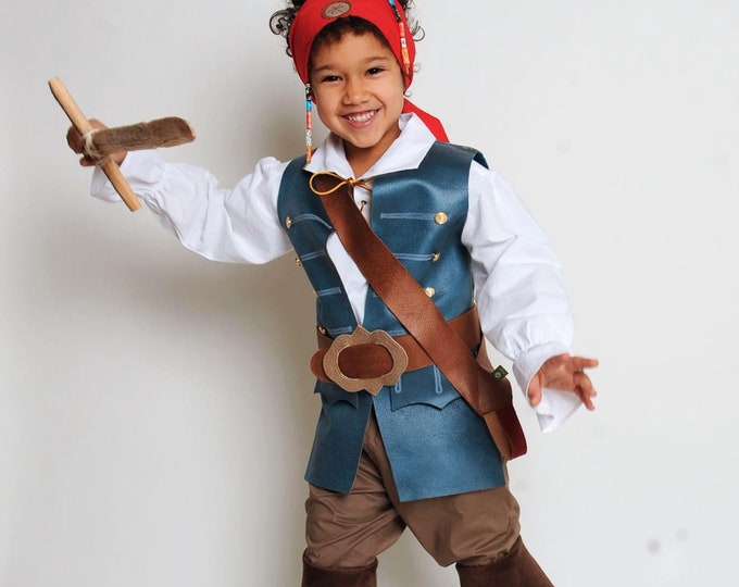 Pirate, Musketeer, Pirate Costume, Pirate Child Costume, Mozart, Rococo, Baroque, Costume, Children's Carnival Costume, Children's Pirate
