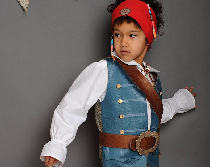 Pirate, Musketeer, Pirate Costume, Pirate Child Costume, Mozart, Rococo, Baroque, Costume, Children's Carnival Costume, Children's Pirate