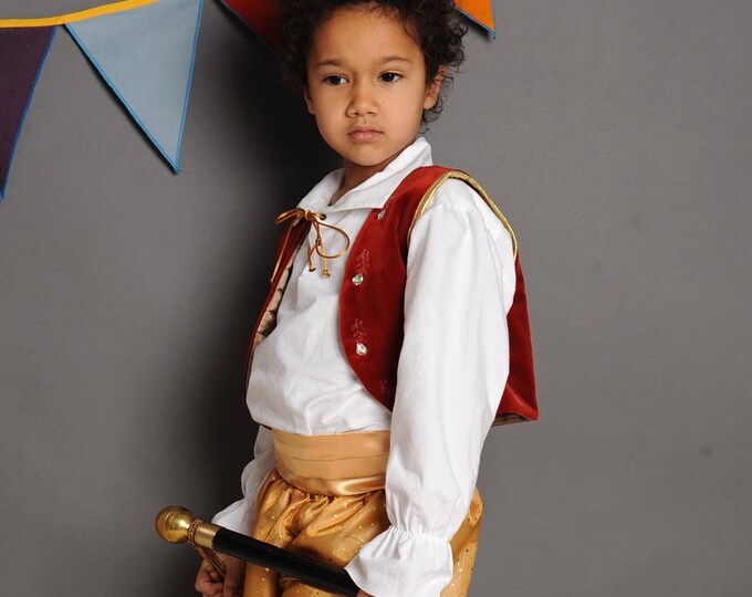 items to the Aladdin costume, Sultan, Sheherazade, Sindbad, 1001 Nights, Carnival, Halloween, Disguise,