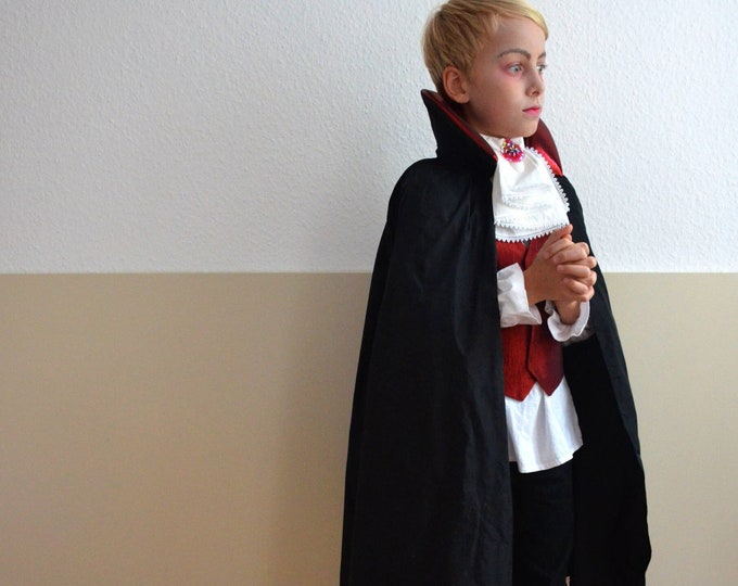 individual Parts of Dracula Costume, Vampire, Kids Costume, Halloween, Halloween Costume, Vampire Costume for Kids