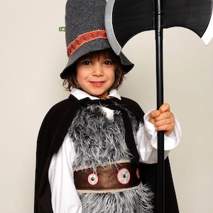 Individual items of Robber / Bandit / Raiders costume , Seppel , Hotzenplotz , goatherd Peter, halloween costume, kids costume