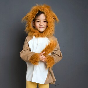 Lion, mane, Kids Costume Lion, Lion Costume, Kids Costume, Carnival Costume, Disguise, Lion Costume, Halloween, Halloween Costume, boys image 2