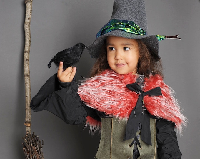 items to the witch costume, halloween, witch, kids costume, little witch,