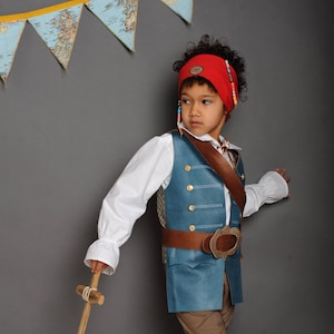 Pirate, Musketeer, Pirate Costume, Pirate Child Costume, Mozart, Rococo, Baroque, Costume, Children's Carnival Costume, Children's Pirate image 1