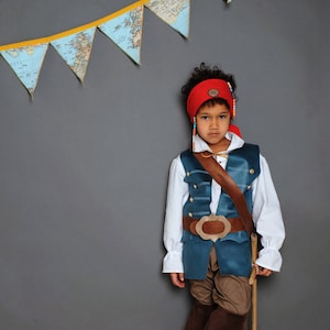 Pirate, Musketeer, Pirate Costume, Pirate Child Costume, Mozart, Rococo, Baroque, Costume, Children&#39;s Carnival Costume, Children&#39;s Pirate