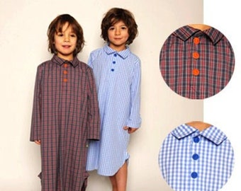 Jungen + Mädchen Nachthemd