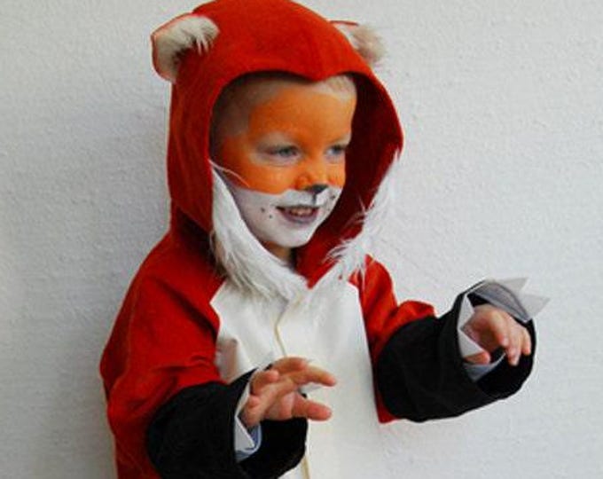Individual parts for the fox costume, leggings, mask, costume jacket, children's costume, fox costume, carnival costume, Halloween