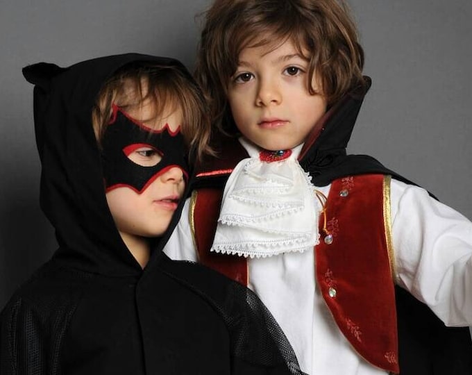 individual Parts of Dracula Costume, Vampire, Kids Costume, Halloween, Halloween Costume, Vampire Costume for Kids