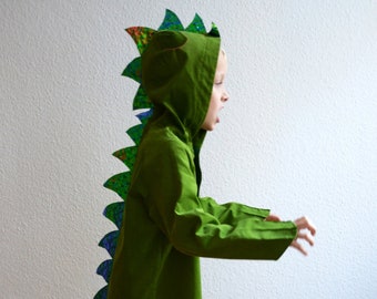 Einzelteile zum Drachen Kostüm, Leggins, Dinosaurier,Dinokostuem, Krokodil, Kinderkostüm, Halloween, Drachenkostüm, Karneval, Kinderdrache,