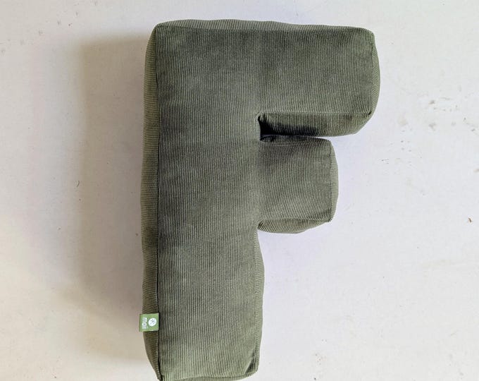 A cuddly letter, ABC, letter pillow, cuddly pillow, name pillow, christening gift, birth gift, pillow, throw pillows, nursery,