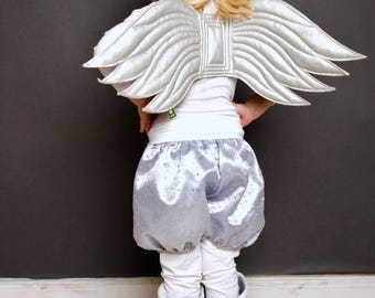 Silver wings, angels, angel wings, unicorn wings, putto, unicorn, christmas wings,