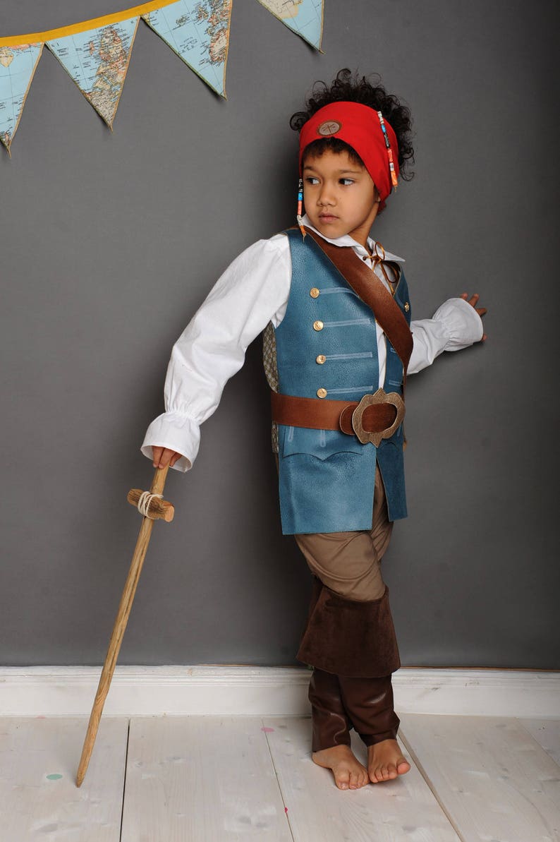 Pirate, Musketeer, Pirate Costume, Pirate Child Costume, Mozart, Rococo, Baroque, Costume, Children's Carnival Costume, Children's Pirate image 1