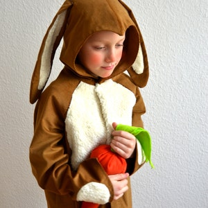 Rabbit Costume, Bunny, Rabbit, Kids Costume, Halloween, Halloween costume, animal costume, farm, farm costume, little rabbit, boys, girls, image 6