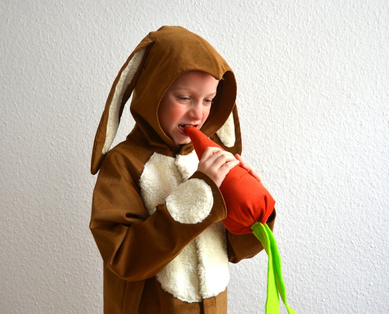 Rabbit Costume, Bunny, Rabbit, Kids Costume, Halloween, Halloween costume, animal costume, farm, farm costume, little rabbit, boys, girls, image 4