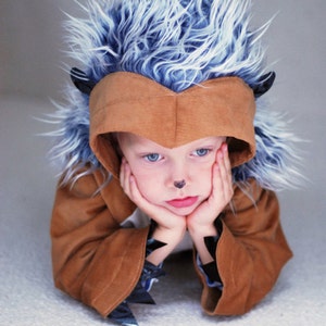 Costume da riccio fai shop da te