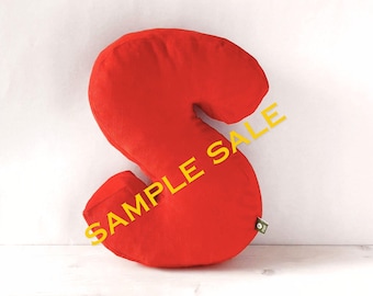 A cuddly letter, ABC, letter pillow, cuddly pillow, name pillow, christening gift, birth gift, pillow, throw pillows, nursery,