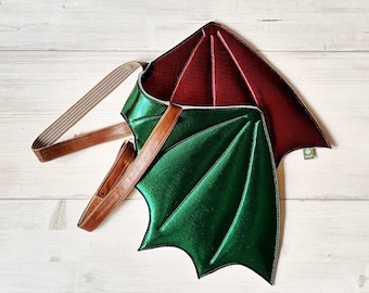 wings of the fiery dragon, Fairy, dragon, red and green, elf, bookday, woldbookday, halloween, kidscostume, costume,