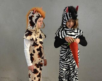 Horse Costume, Kids Costume Horse, Pony, Halloween, Halloween Costume, Animal Costume, Dungarees, Carnival Costume, Children, Trousers,