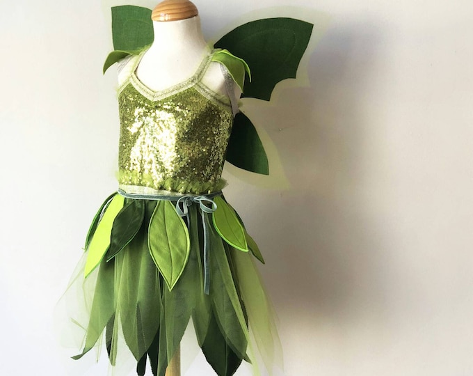 items to the Tinkerbell costume, kids costume, Fairy, Princess Carnival, Halloween, Book Day, worldbook day, Princess, Ballet