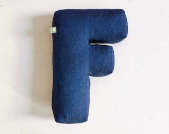 A cuddly letter, ABC, letter pillow, cuddly pillow, name pillow, christening gift, birth gift, pillow, throw pillows, nursery,