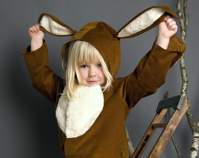 items of the Fawn costume, Bambi, Deer, kids costume, halloween costume, cotton, hand made, hand stamped, kids costume