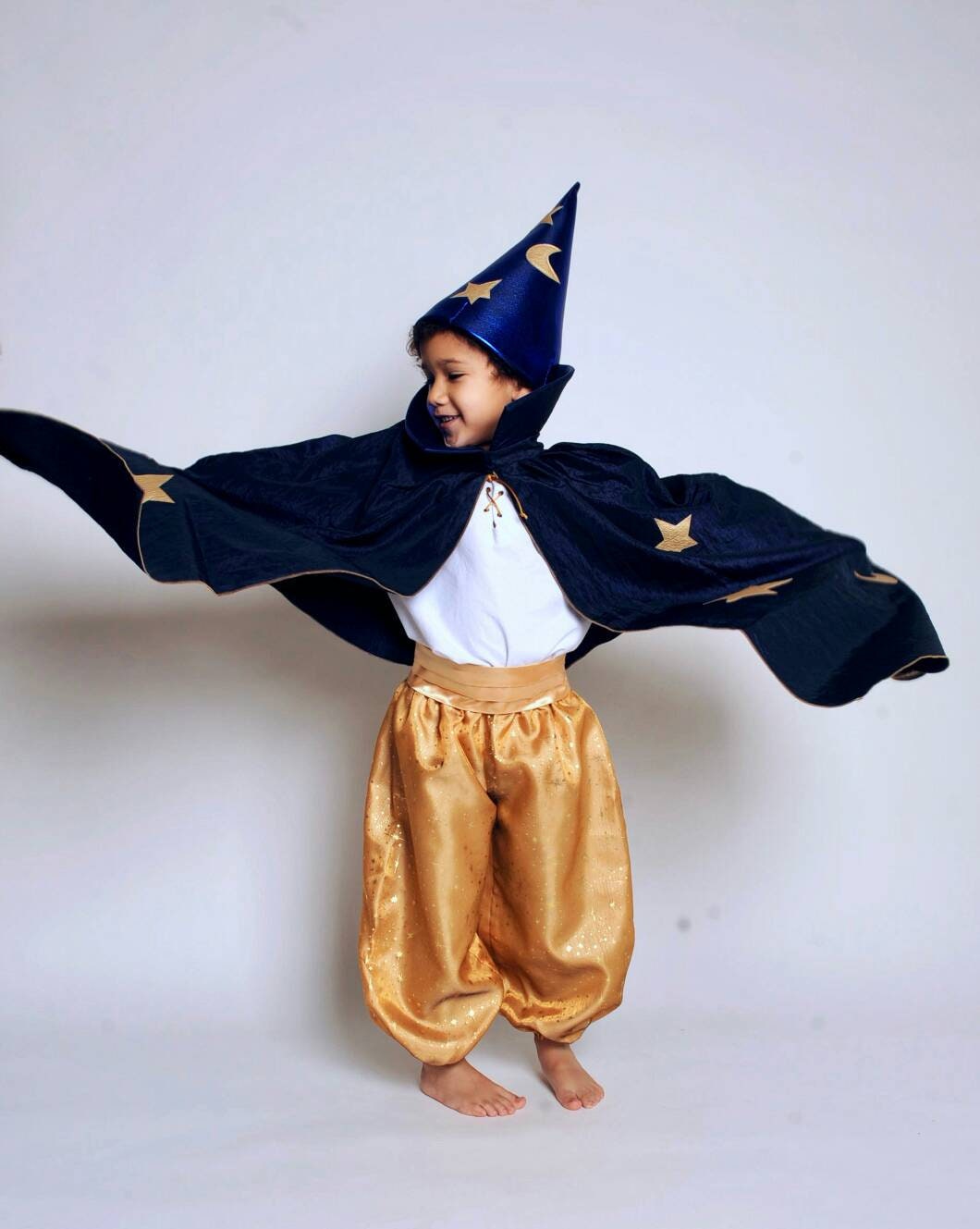 Pièces détachées pour le costume de magicien, magicien, magicien,  Halloween, costume d'enfant, magicien, diseuse de bonne aventure, costume  de carnaval, carnaval, -  France