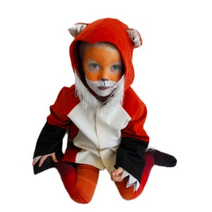 Fuchs, Kinderkostüm Fuchs Kostüm, Fuchs, Verkleidung, Fuchskostüm, Karnevalskostüm, Halloween, Halloweenkostüm, Faschingskostüm für Kinder,