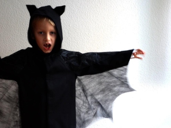 Fledermaus Kostüm, Einzelteile oder Set, Vampir, Kinderkostüm, Halloween, Vampirkostüm, Verkleidung, Kinderkostüm bug