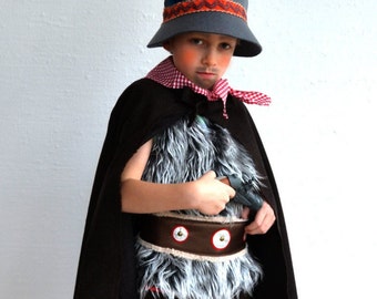 Robber / Bandit / Raiders 4-9 years , Seppel , Hotzenplotz , goatherd Peter, halloween, halloween costume, kids costume, bandit, robber,