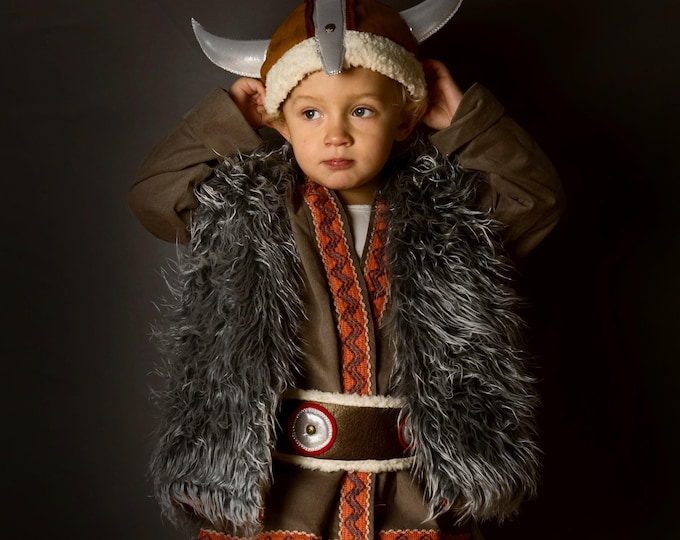 Viking Costume 4-8 years , Wicky , LARP , Stone Age, Viking Costume, Wicky, LARP, Stone Age, Wild Dude, Kids Costume, Halloween Costume,