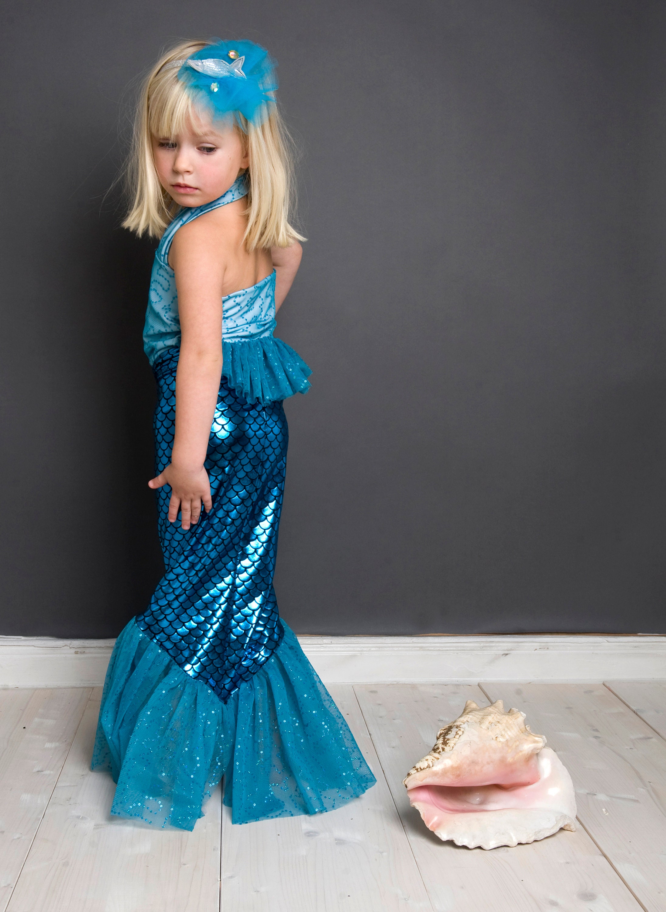 Meerjungfrau Kostüm Kinder Arielle Kinderkostüm Nixe Mädchenkostüm Mermaid 