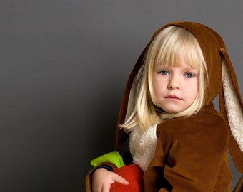 Lapin, pièces détachées pour le costume de lapin, carotte, lapin de Pâques, lapin, costume d'enfant, costume d'Halloween, costume de carnaval, carnaval, carnaval