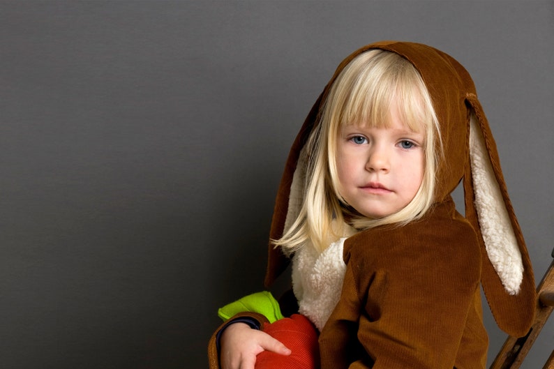 Rabbit Costume, Bunny, Rabbit, Kids Costume, Halloween, Halloween costume, animal costume, farm, farm costume, little rabbit, boys, girls, image 1