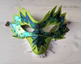 Drachen, Maske, Dinosaurier, Dinokostuem, Krokodil, Kinderkostüm, Halloween, Halloweenkostüm, Drachenkostüm, Karneval, Kinderdrache,