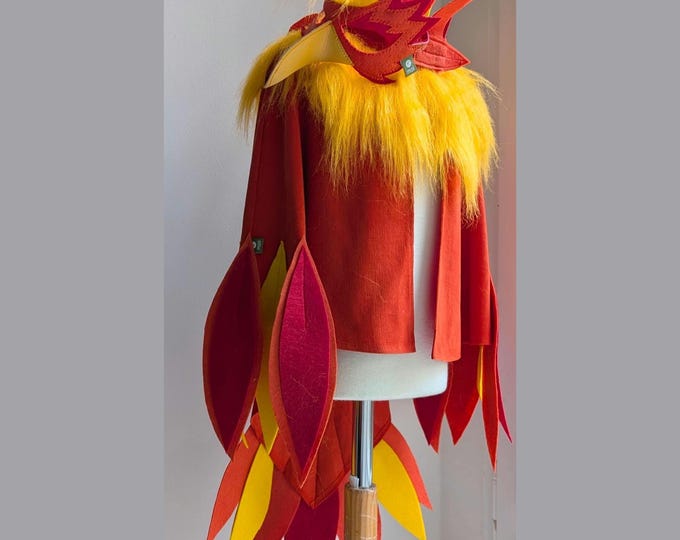 Phenix, Phönix Greif, Feuervogel, Raubvogel, Vogelkostüm