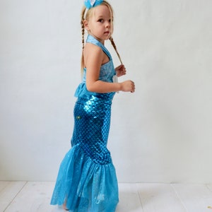 mermaid, Mermaid costume, fish,Mermaid, mermaid, mermaid costume, kids costume, halloween, fish costume, halloween costume, disguise, image 9