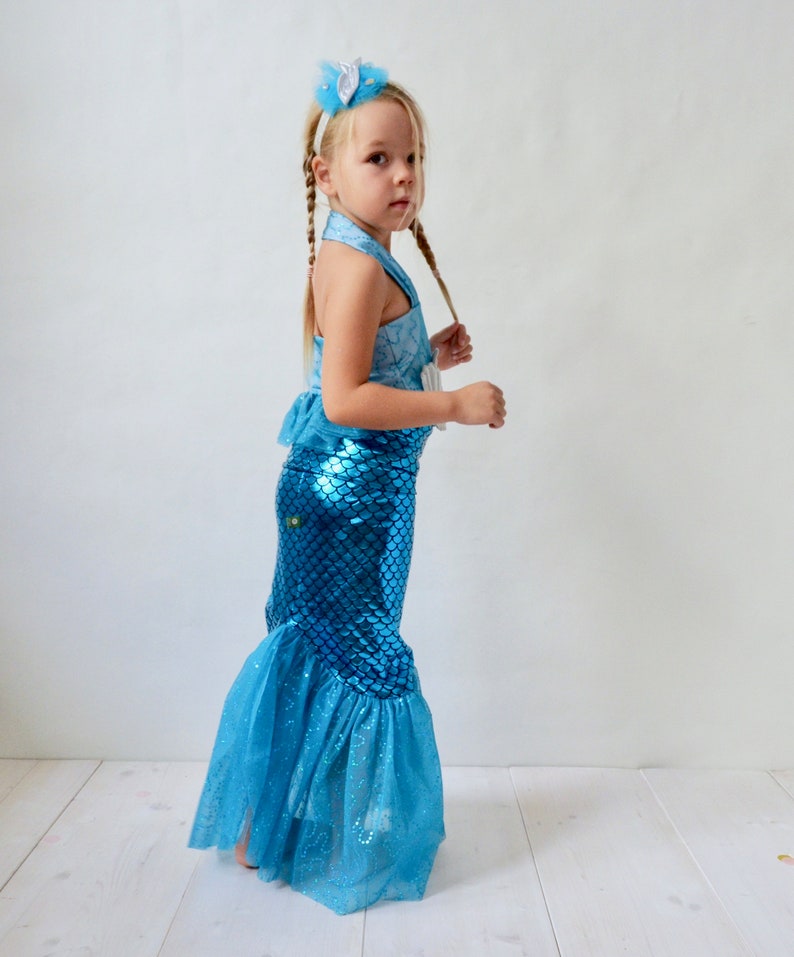 mermaid, Mermaid costume, fish,Mermaid, mermaid, mermaid costume, kids costume, halloween, fish costume, halloween costume, disguise, image 9