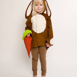 Rabbit Costume, Bunny, Rabbit, Kids Costume, Halloween, Halloween costume, animal costume, farm, farm costume, little rabbit, boys, girls, image 3