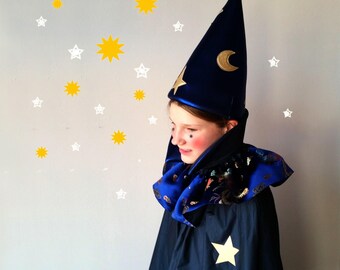 items to the Wizard Costume, Magician, Halloween Costume, Kids Costume, Magician, Fortune Teller, Children's Carnival Costume, 