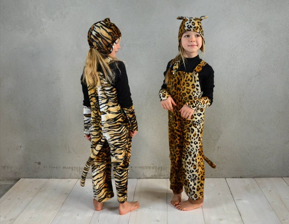 Set accessoires déguisement tigre pour votre soirée en amoureux