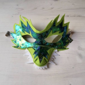 Drachen, Einzelteile zum Drachenkostüm, Dinosaurier, Dinokostüm, Krokodil, Kinderkostüm, Halloween, Karneval, Kinderdrache, Drachenmaske / mask